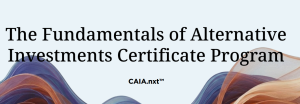 Fundamentals of Alternative Investments